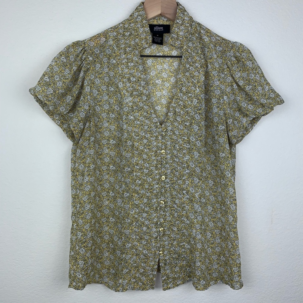Allison Morgan Floral Blouse